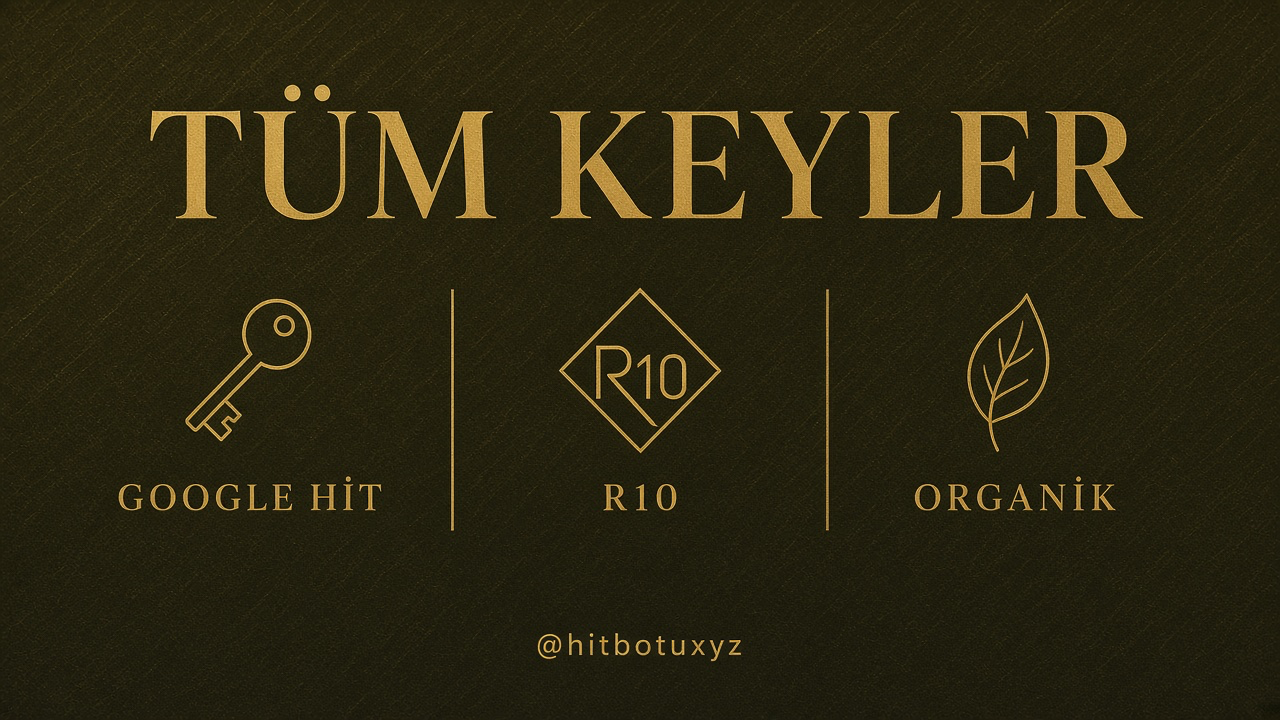 R10 Hit Botu afişi 8 — Sıralama senin. Request hit, live cookie, kafaya alır, hemen yaz @hitbotuxyz. tr.r10hitbotu.xyz